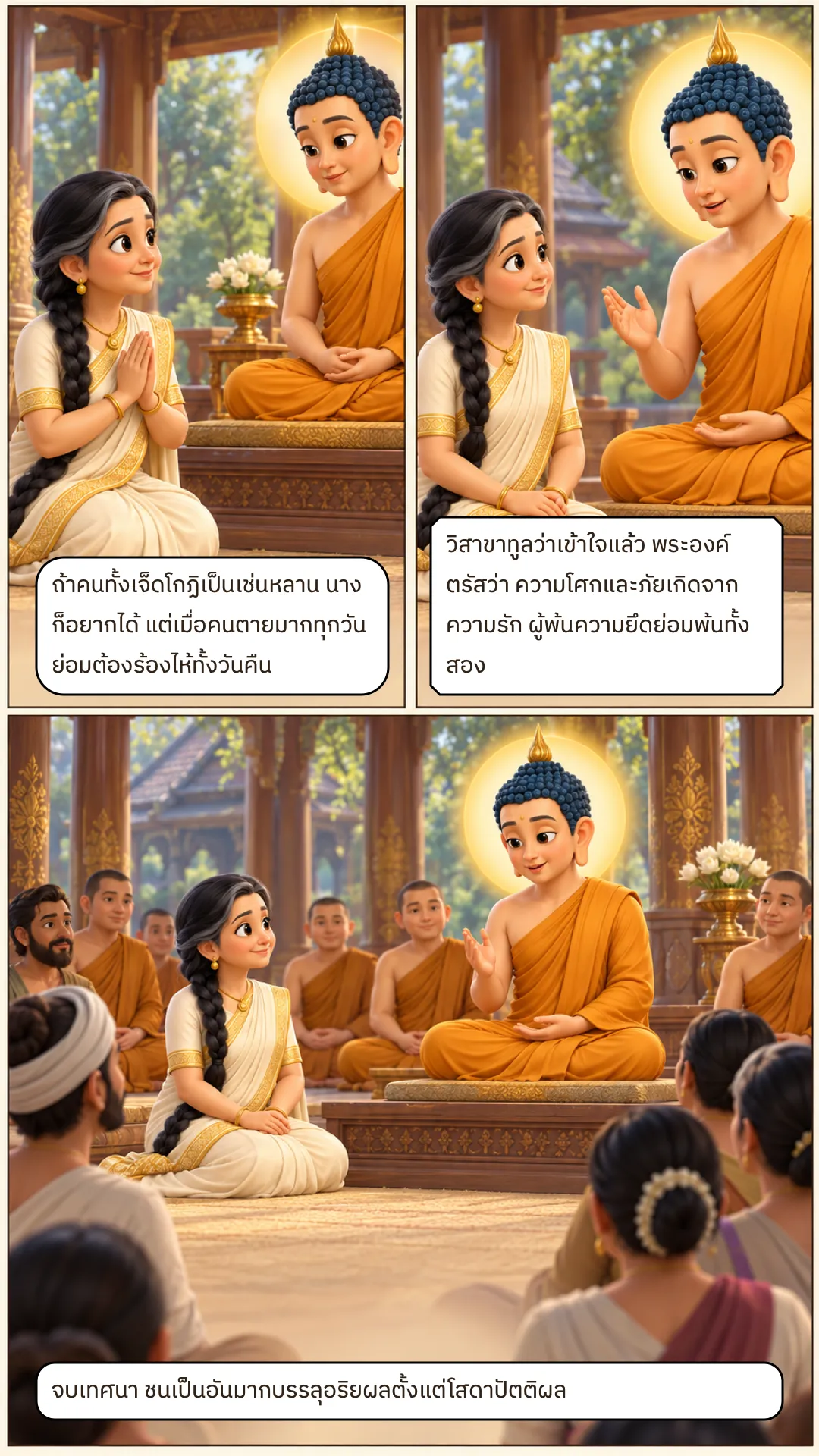 เรื่องนางวิสาขาอุบาสิกา หน้า 2