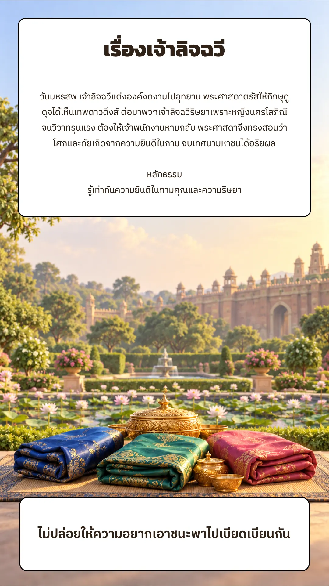 เรื่องเจ้าลิจฉวี ปกหลัง