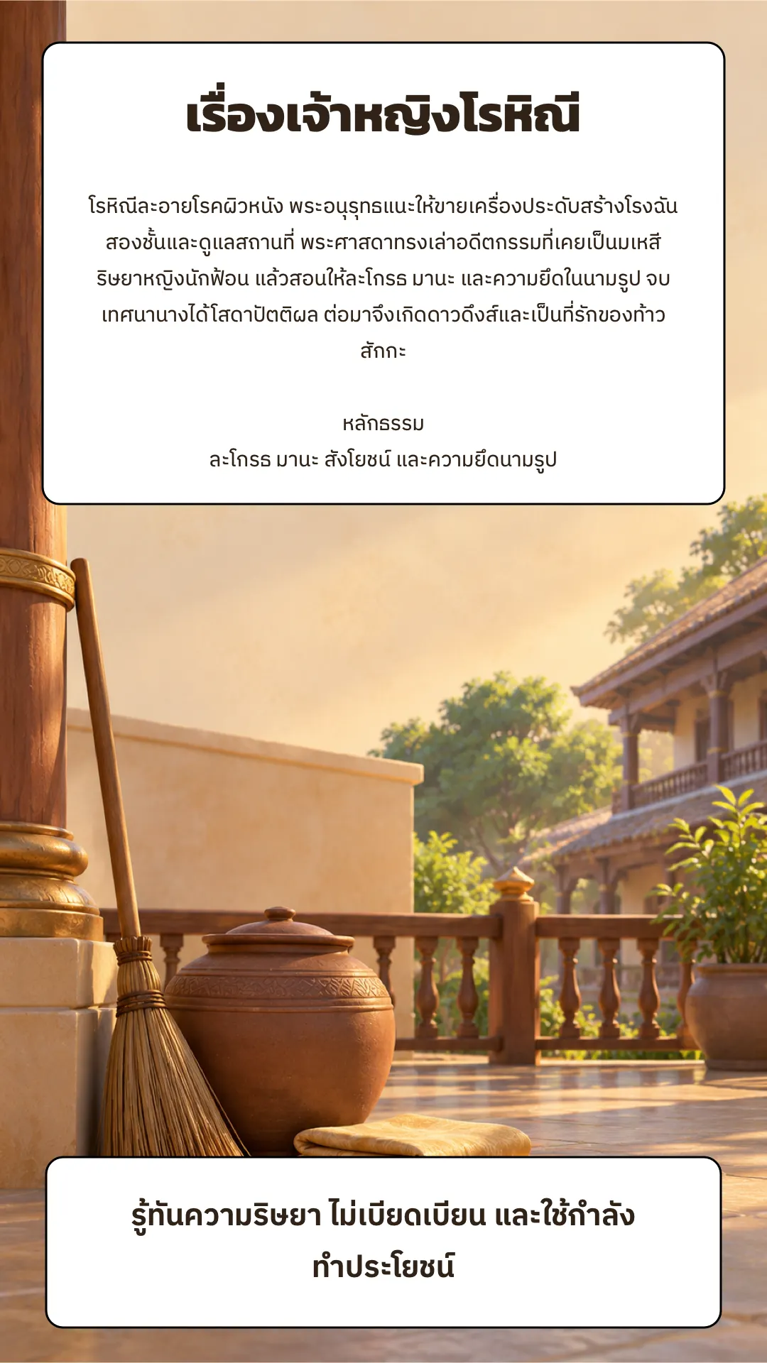เรื่องเจ้าหญิงโรหิณี ปกหลัง