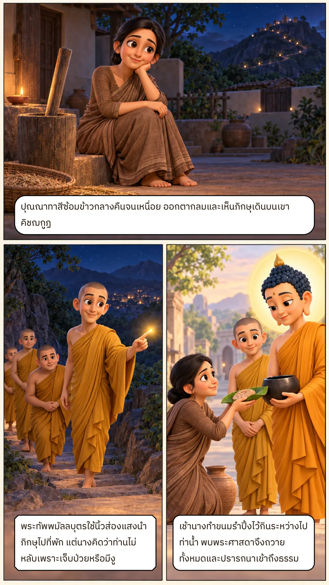 เรื่องนางปุณณทาสี หน้า 1