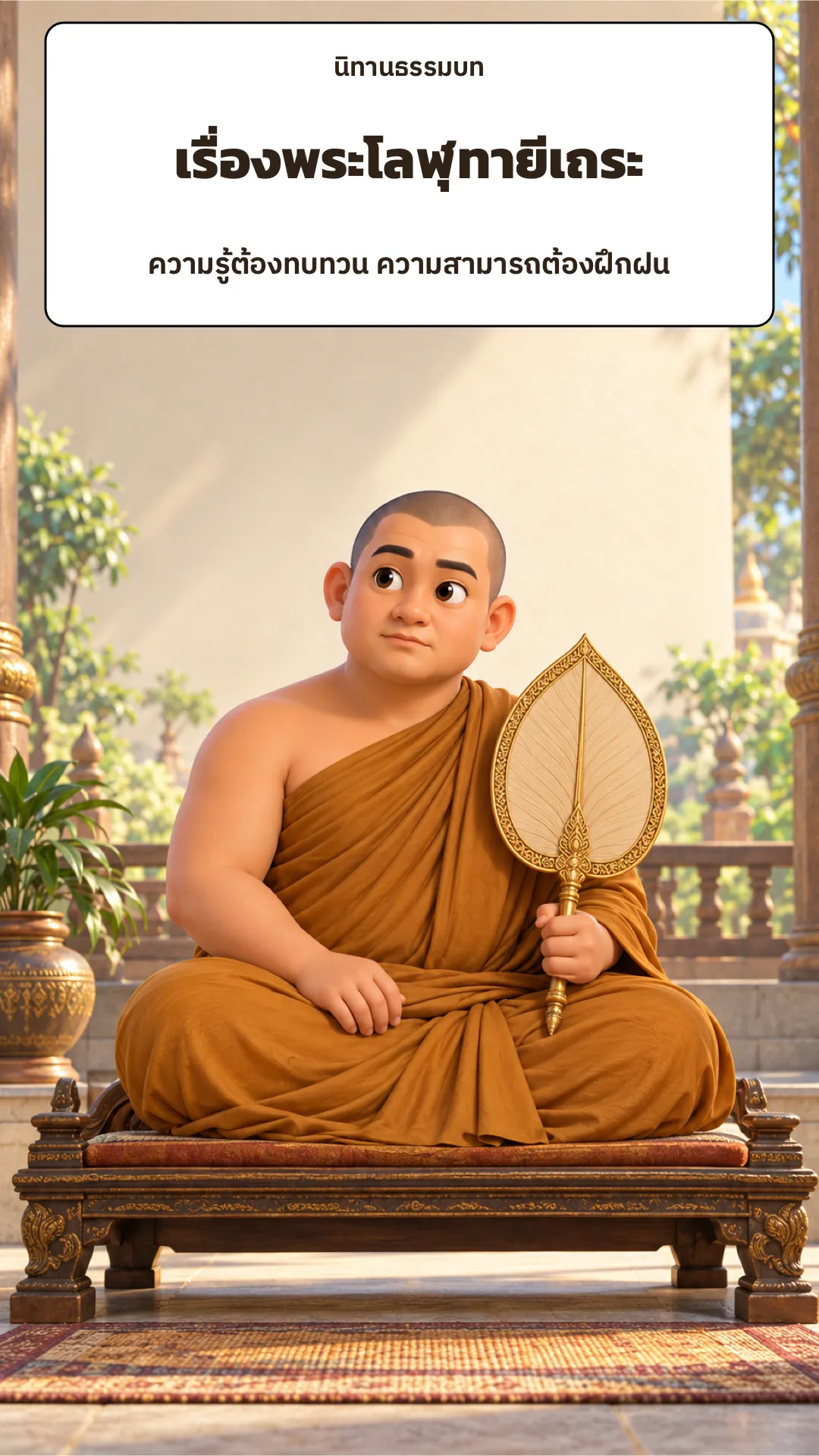 ปกเรื่อง เรื่องพระโลฬุทายีเถระ