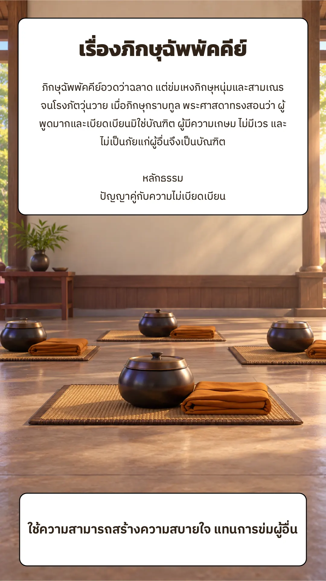 เรื่องภิกษุฉัพพัคคีย์ ปกหลัง