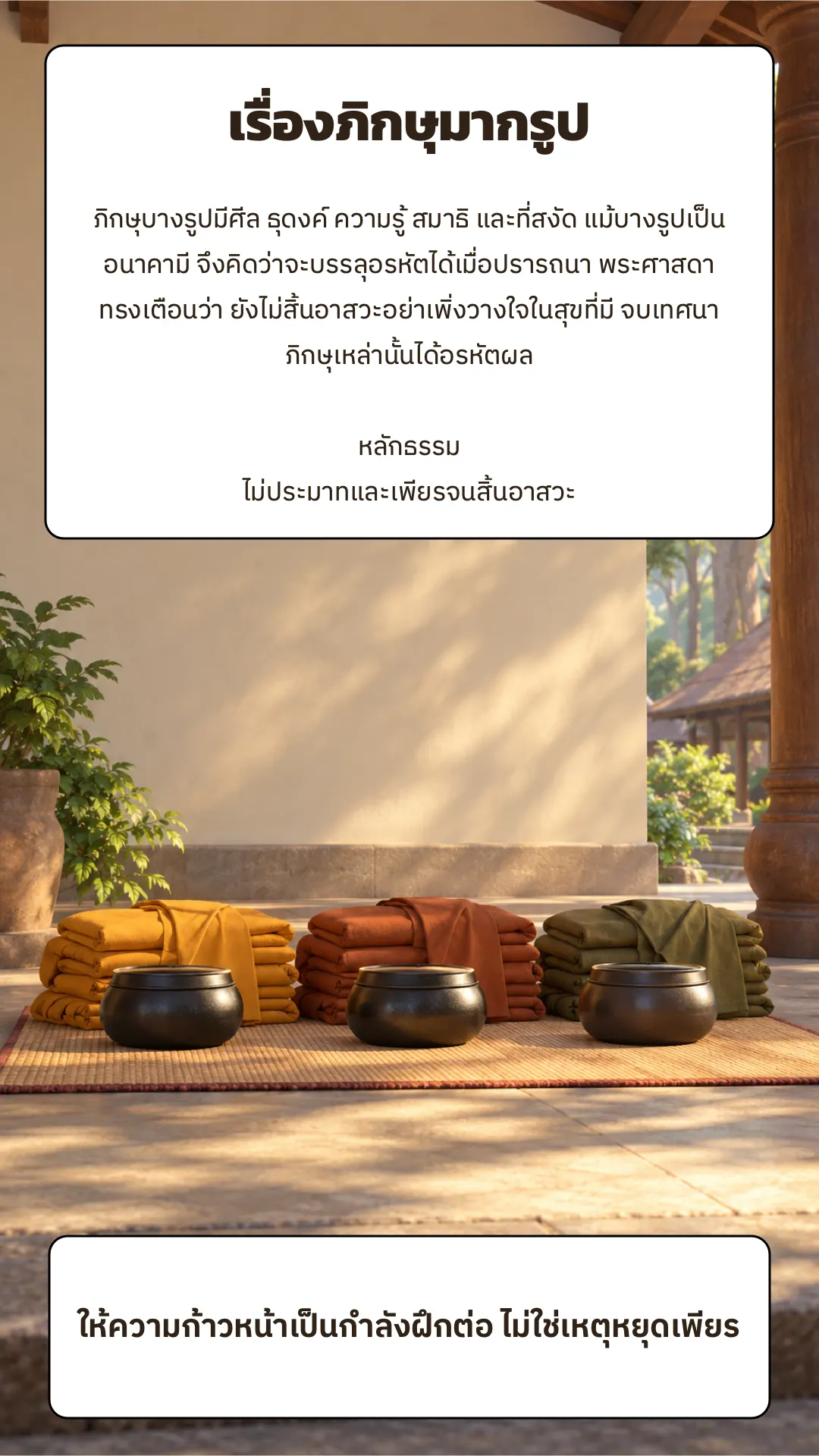ภิกษุมากรูป ปกหลัง