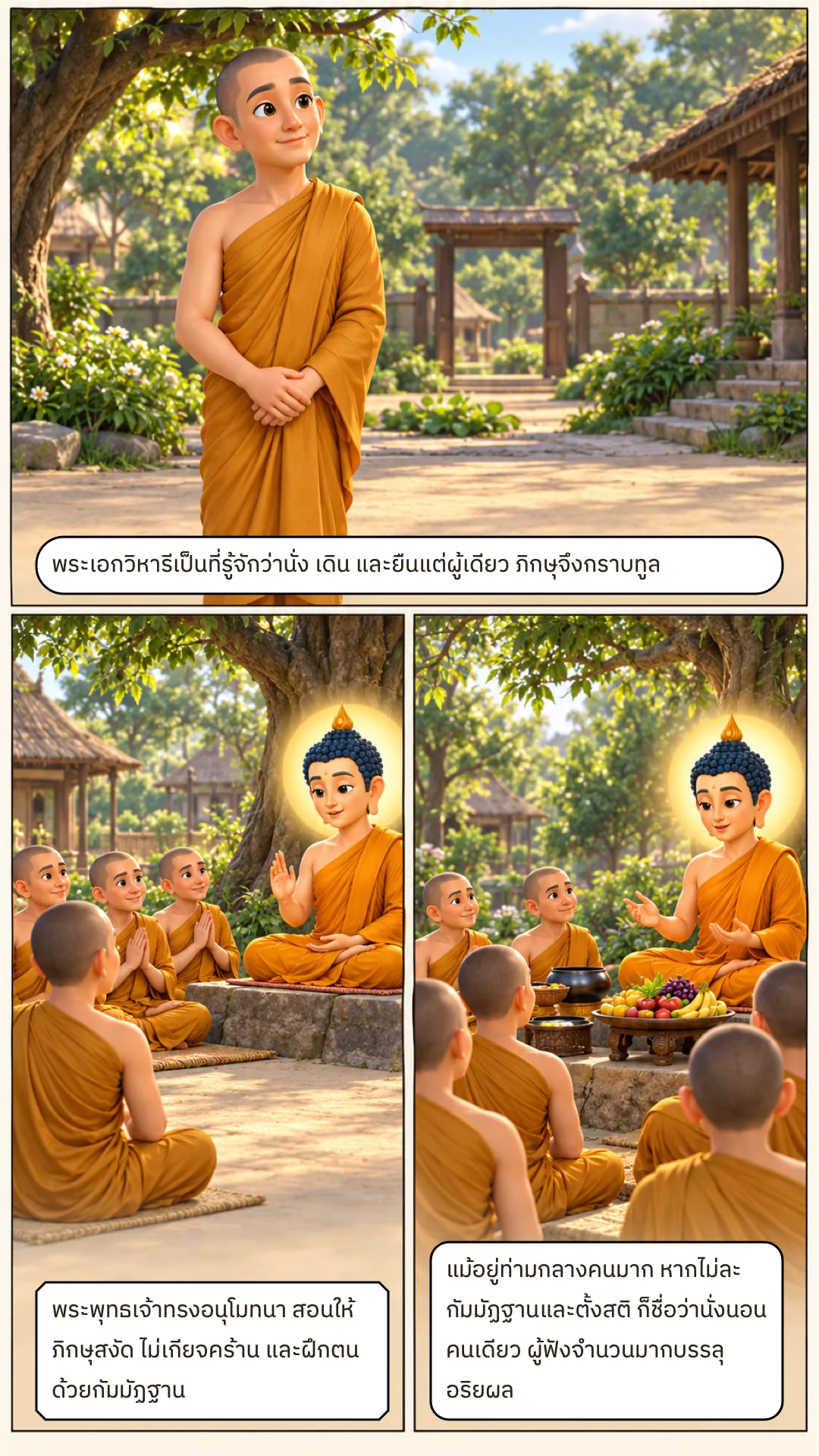 พระเถระชื่อเอกวิหารี หน้า 1