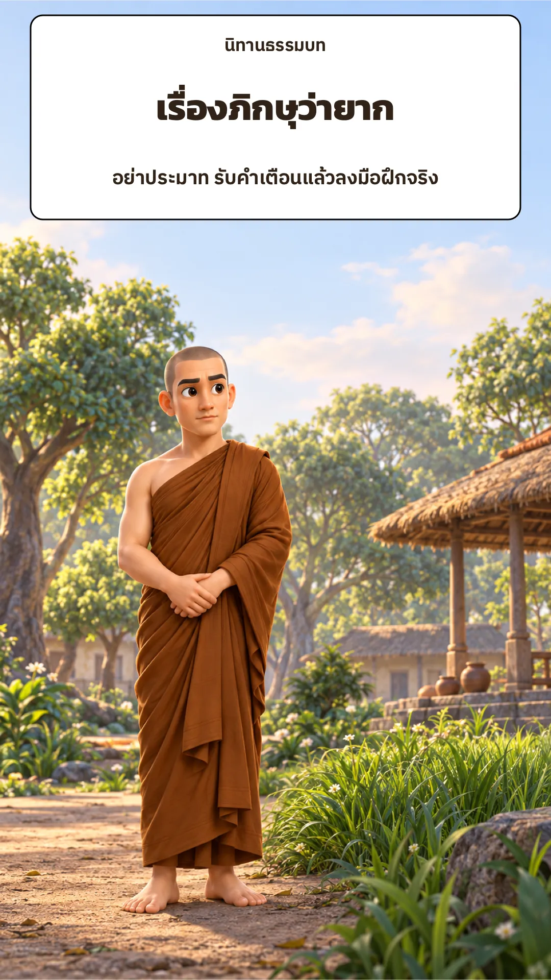 ปกเรื่อง ภิกษุว่ายาก