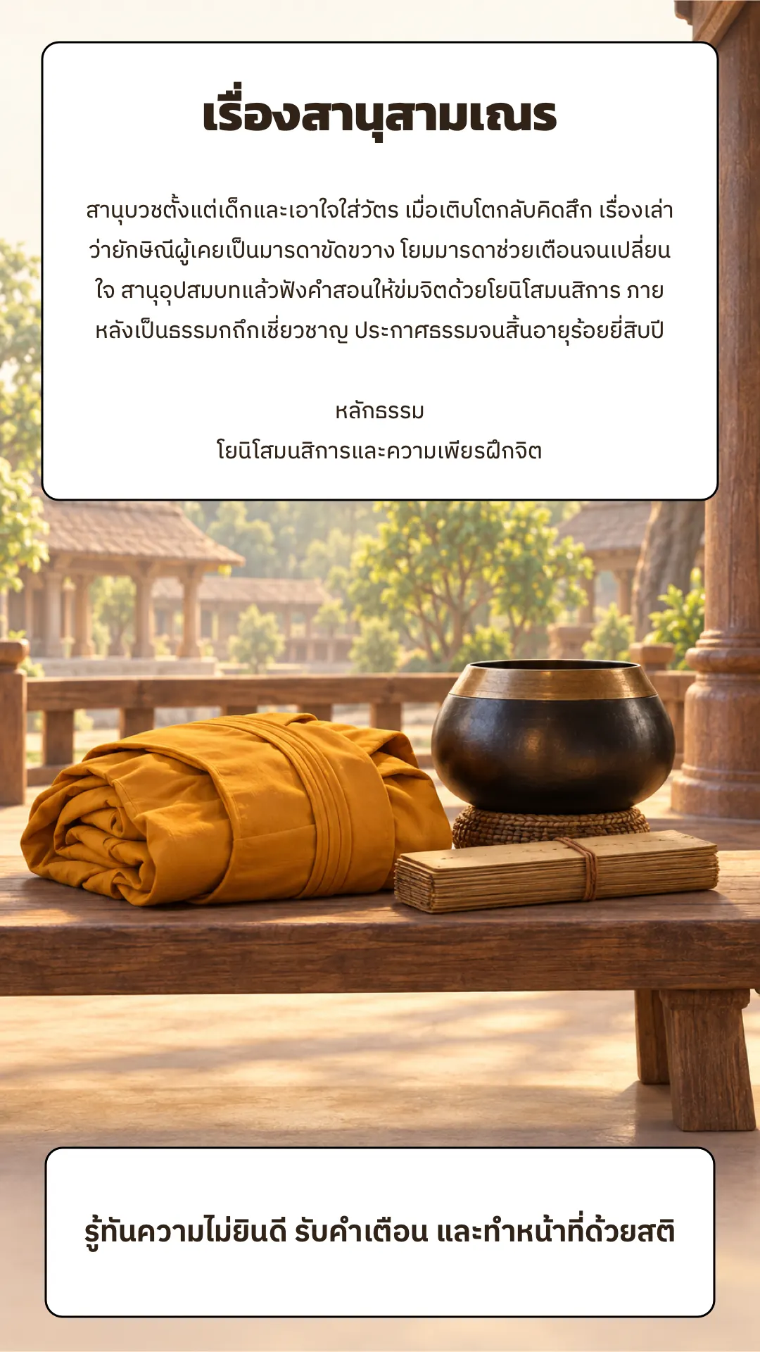 สานุสามเณร ปกหลัง