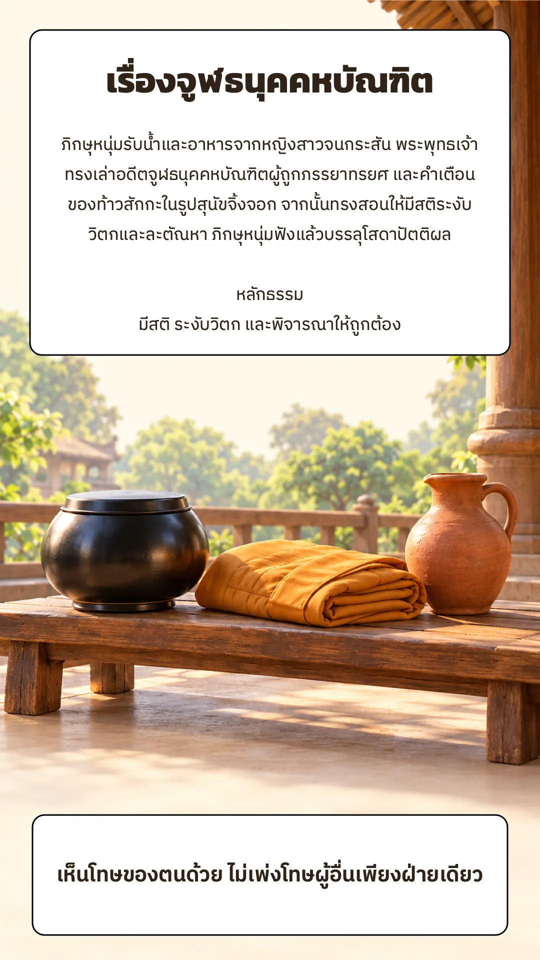 จูฬธนุคคหบัณฑิต ปกหลัง