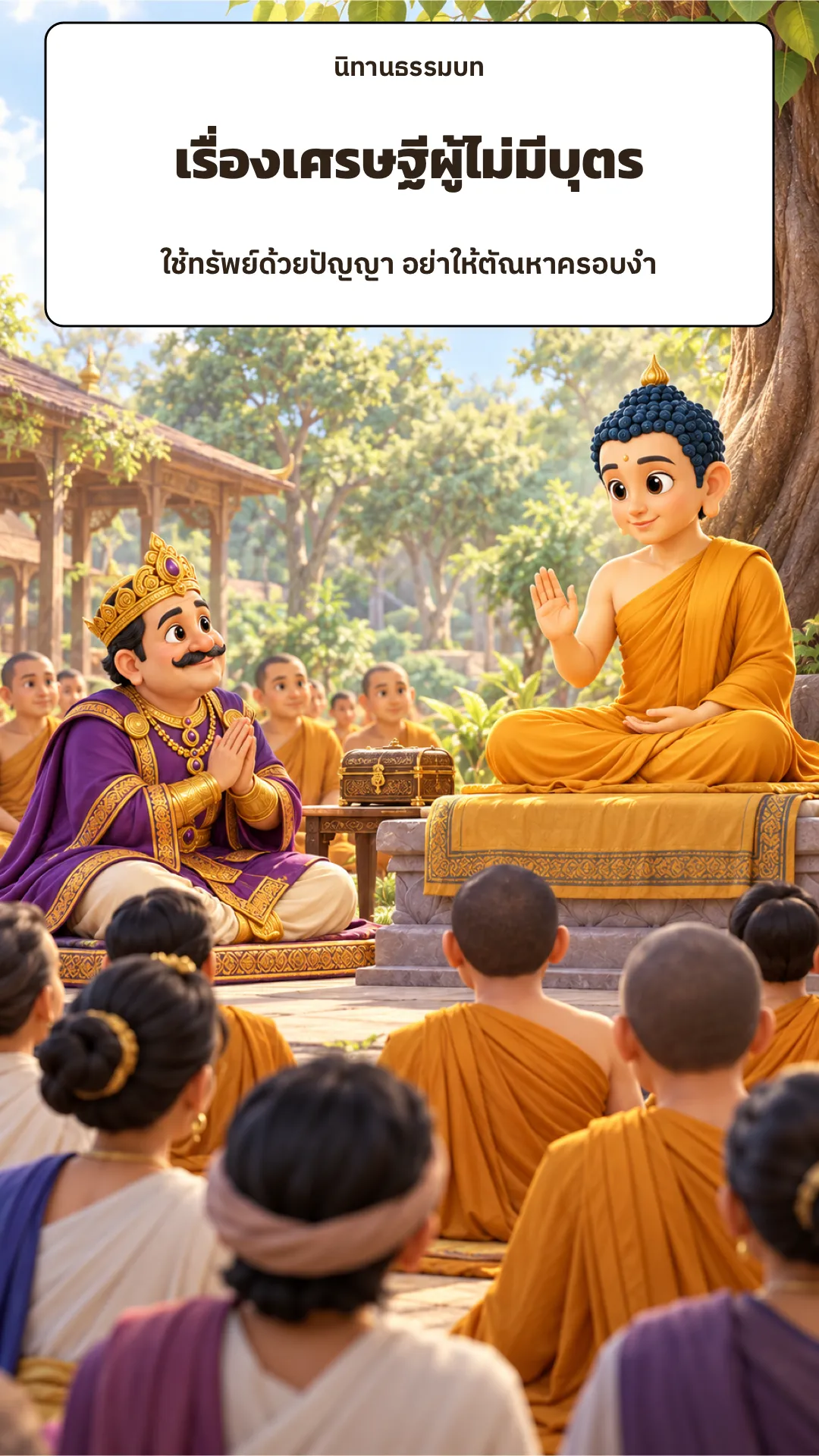 ปกเรื่อง เศรษฐีผู้ไม่มีบุตร