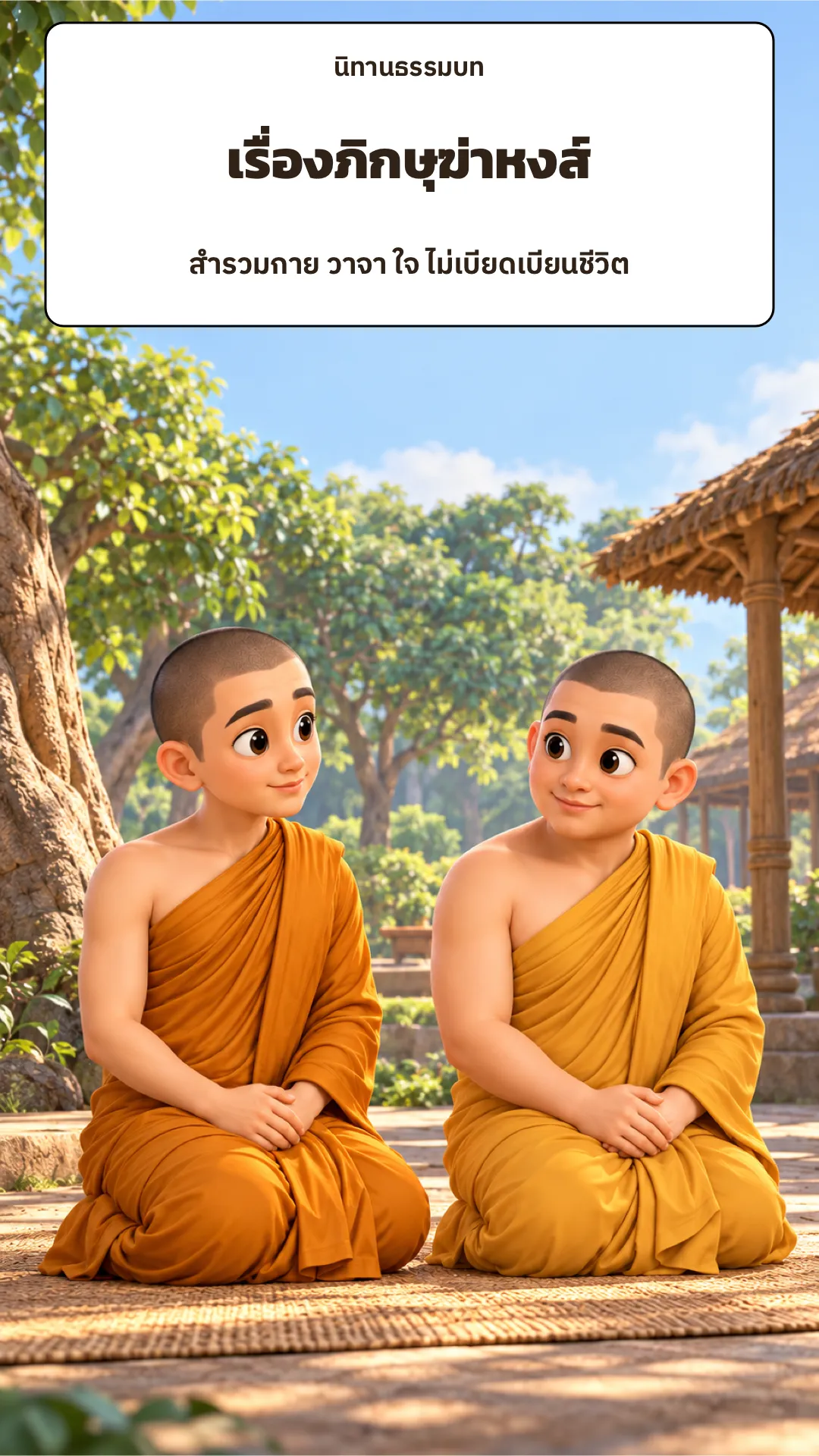 ปกเรื่อง ภิกษุฆ่าหงส์