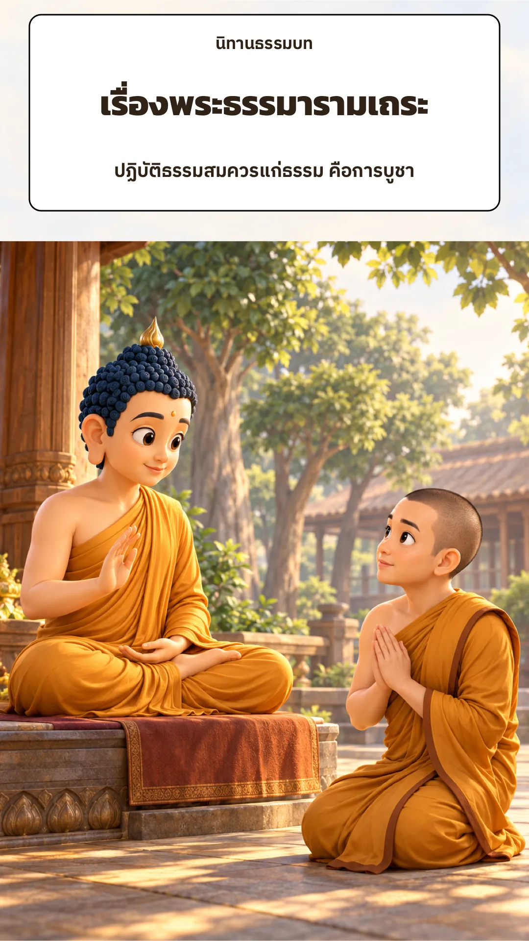 ปกเรื่อง พระธรรมารามเถระ