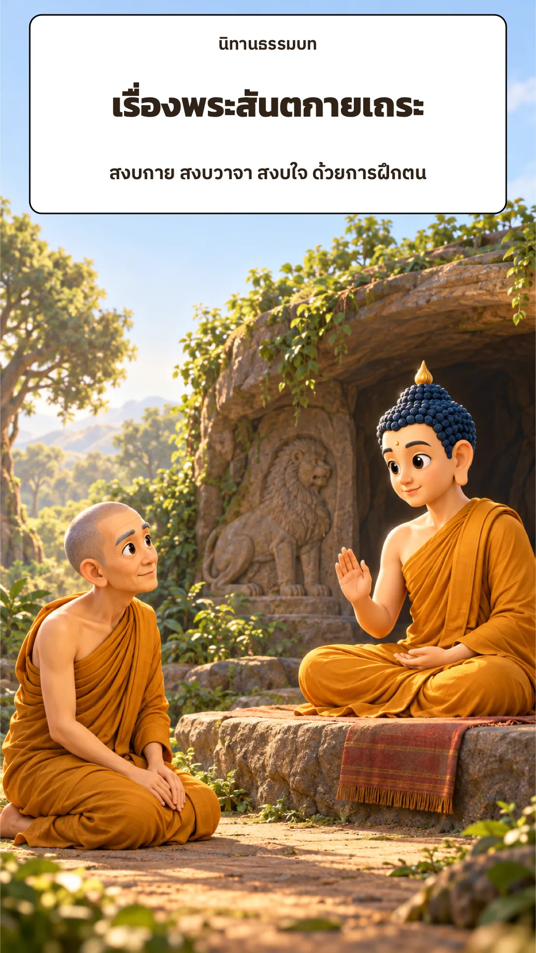 ปกเรื่อง พระสันตกายเถระ