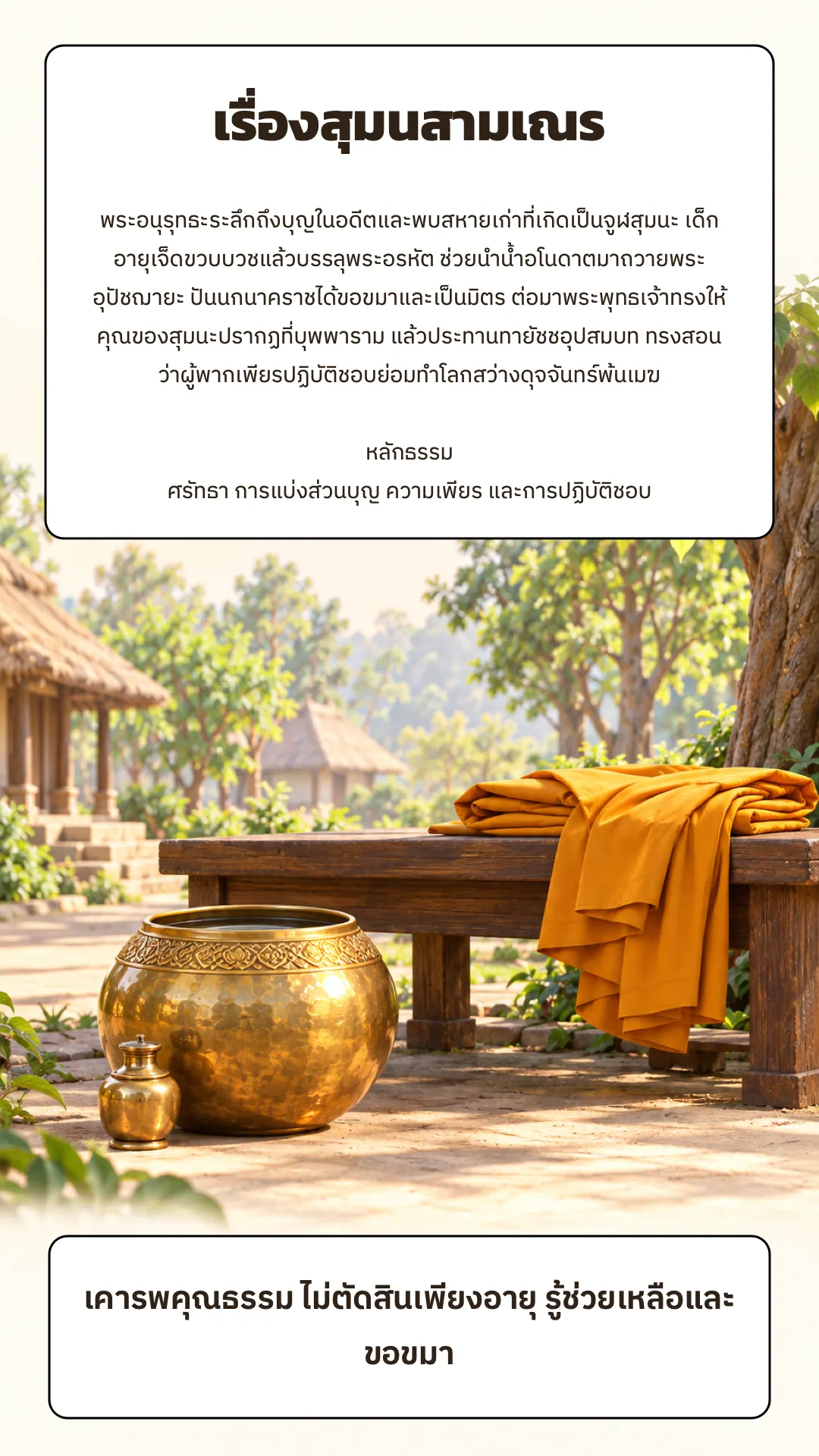 สุมนสามเณร ปกหลัง