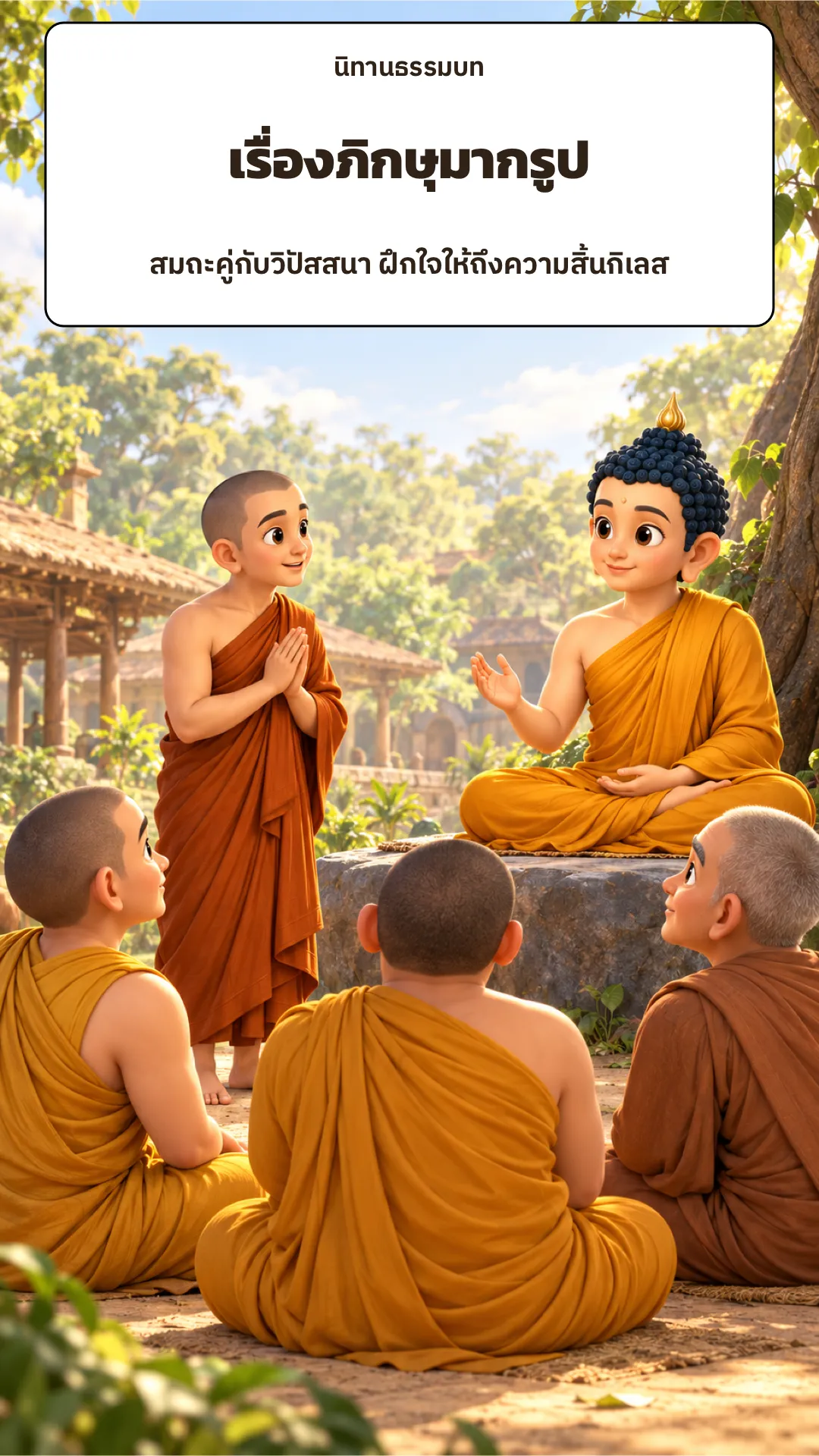 ปกเรื่อง ภิกษุมากรูป