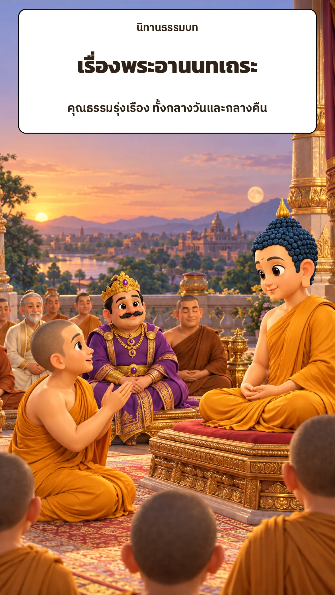 ปกเรื่อง พระอานนทเถระ