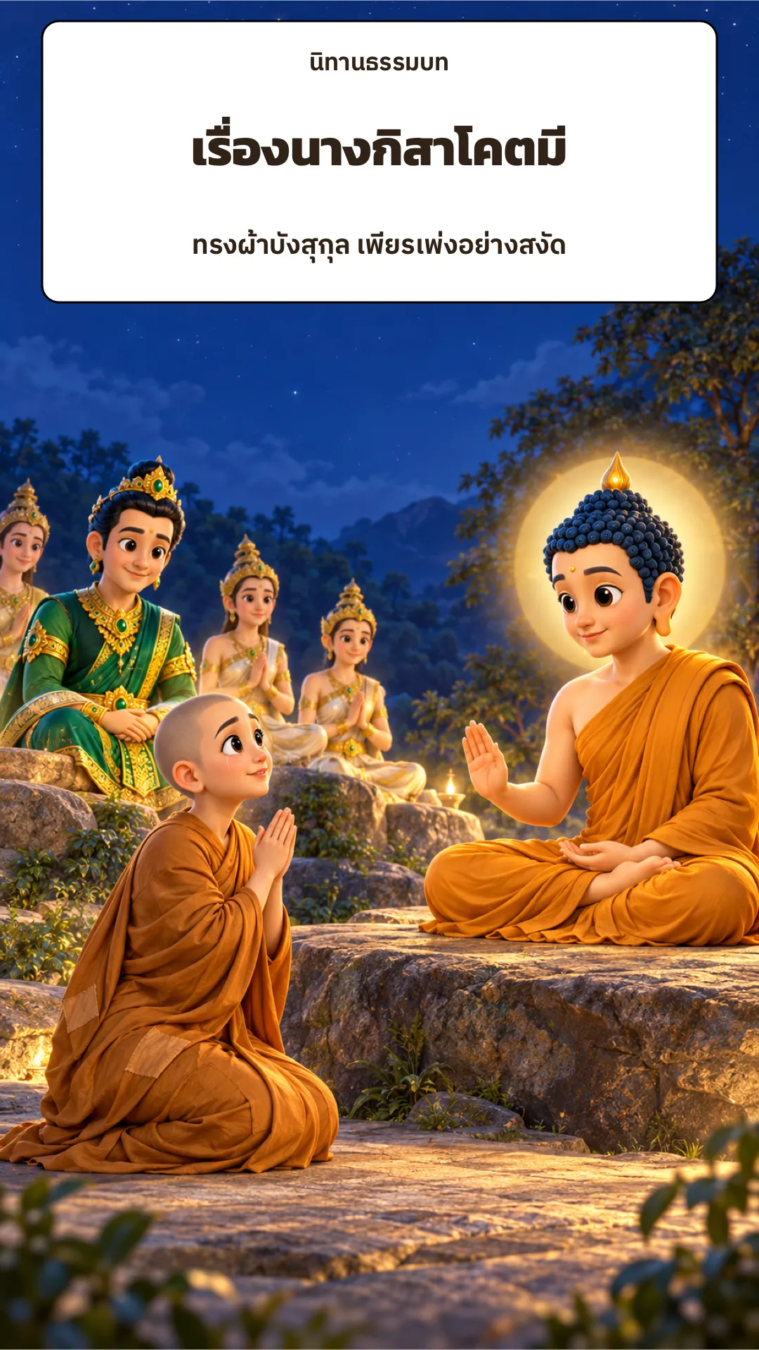 ปกเรื่อง นางกิสาโคตมี