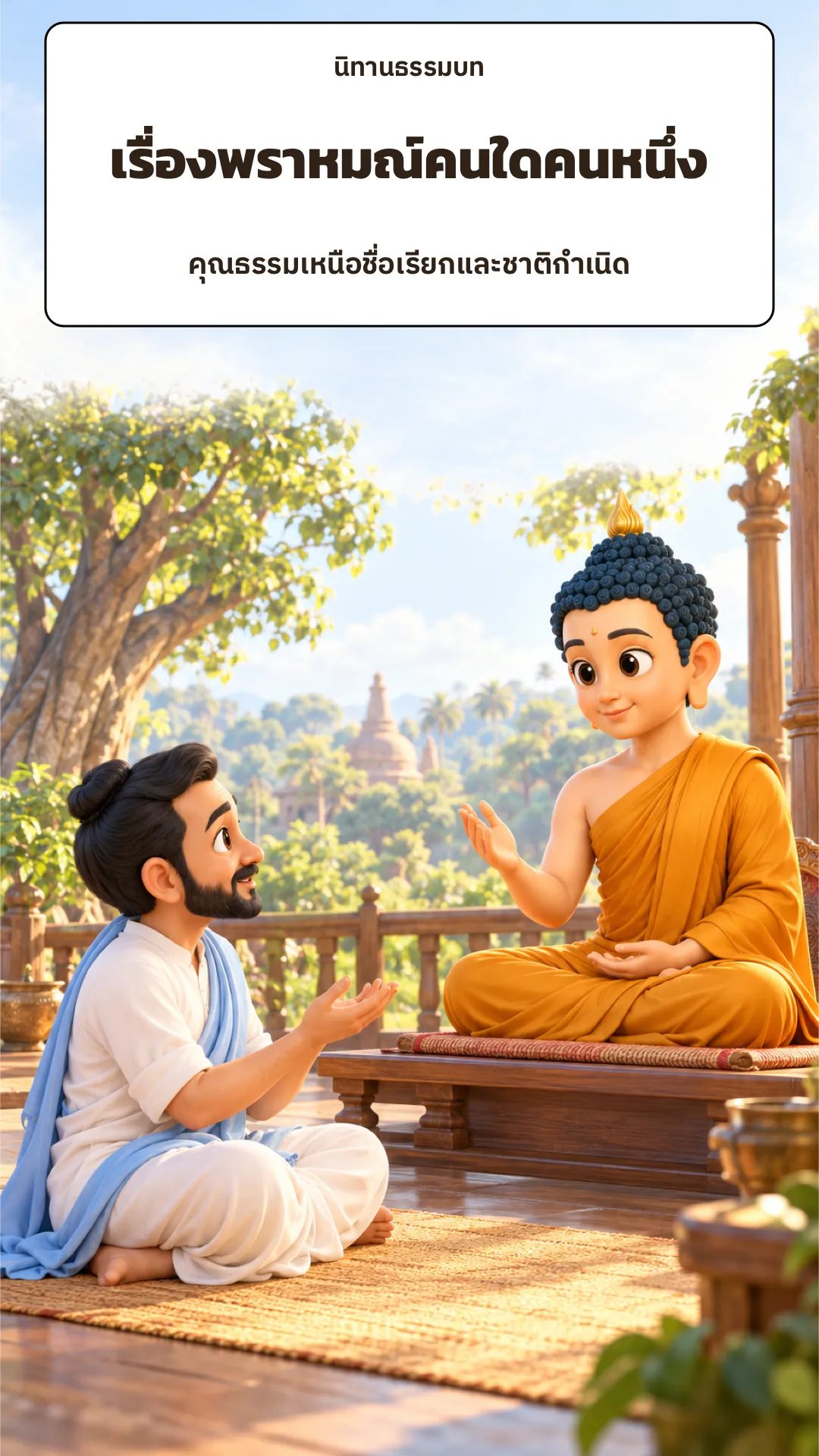 ปกเรื่อง พราหมณ์คนใดคนหนึ่ง