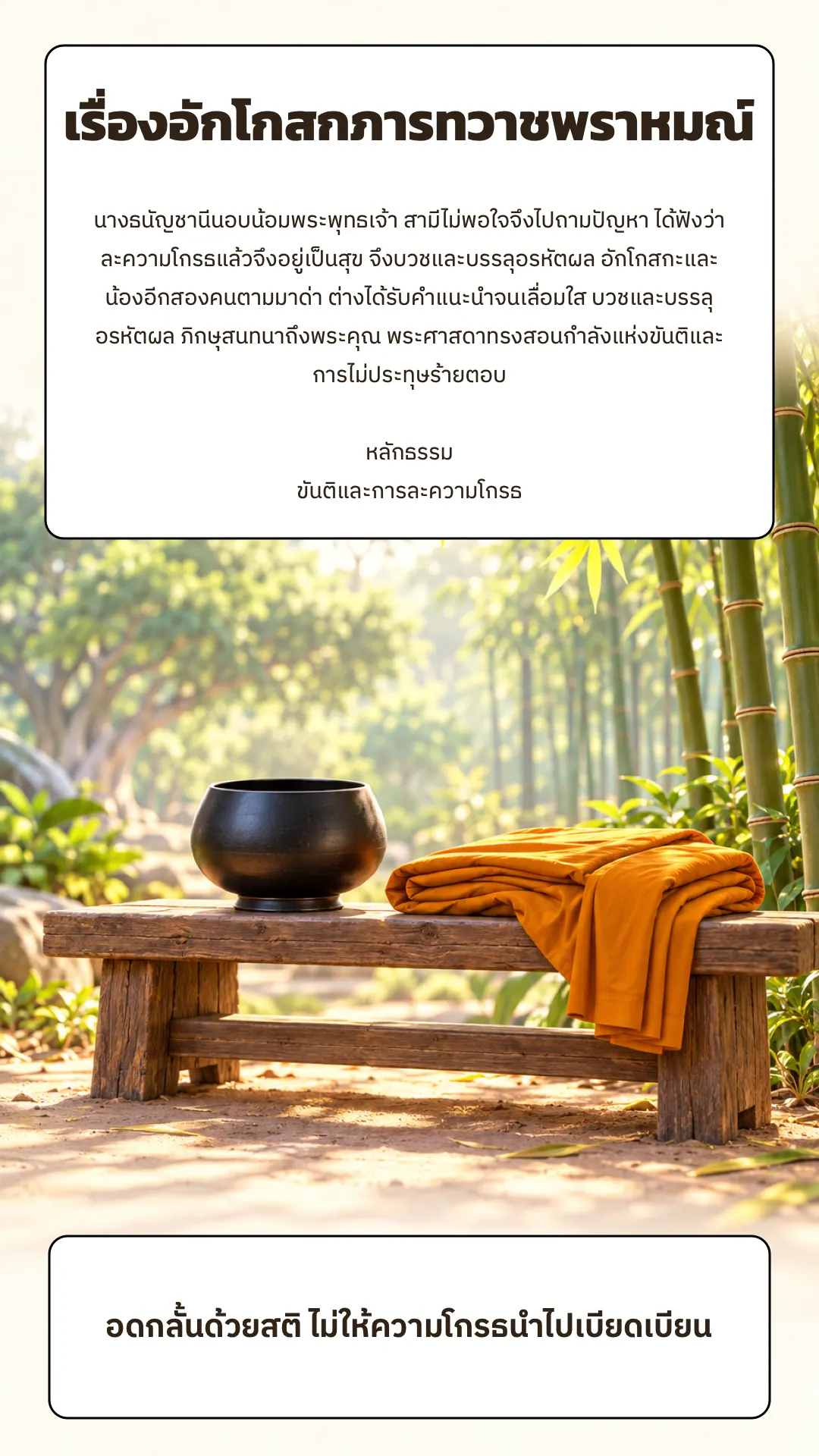 อักโกสกภารทวาชพราหมณ์ ปกหลัง