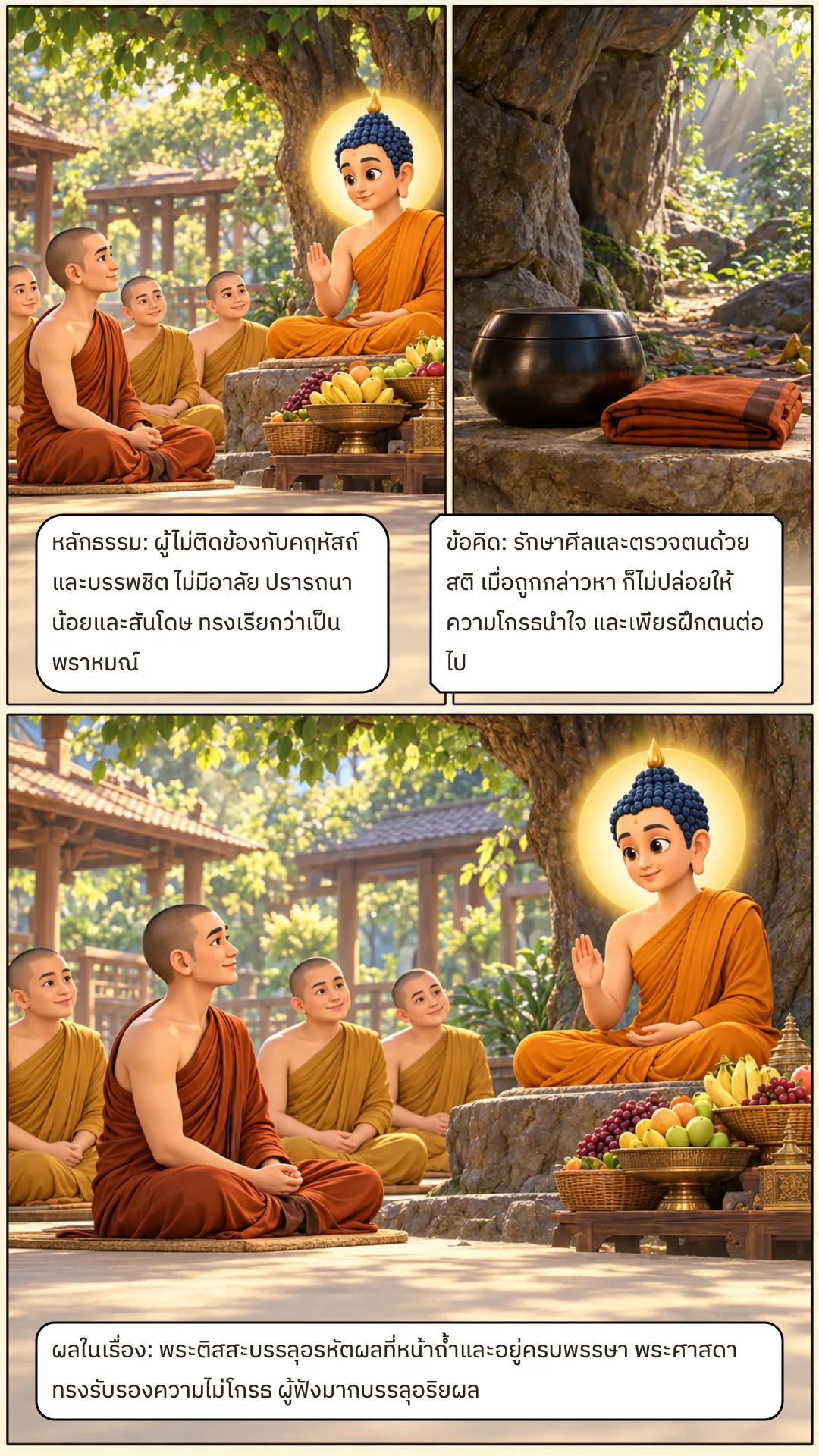 พระติสสเถระอยู่ในเงื้อมเขา หน้า 4