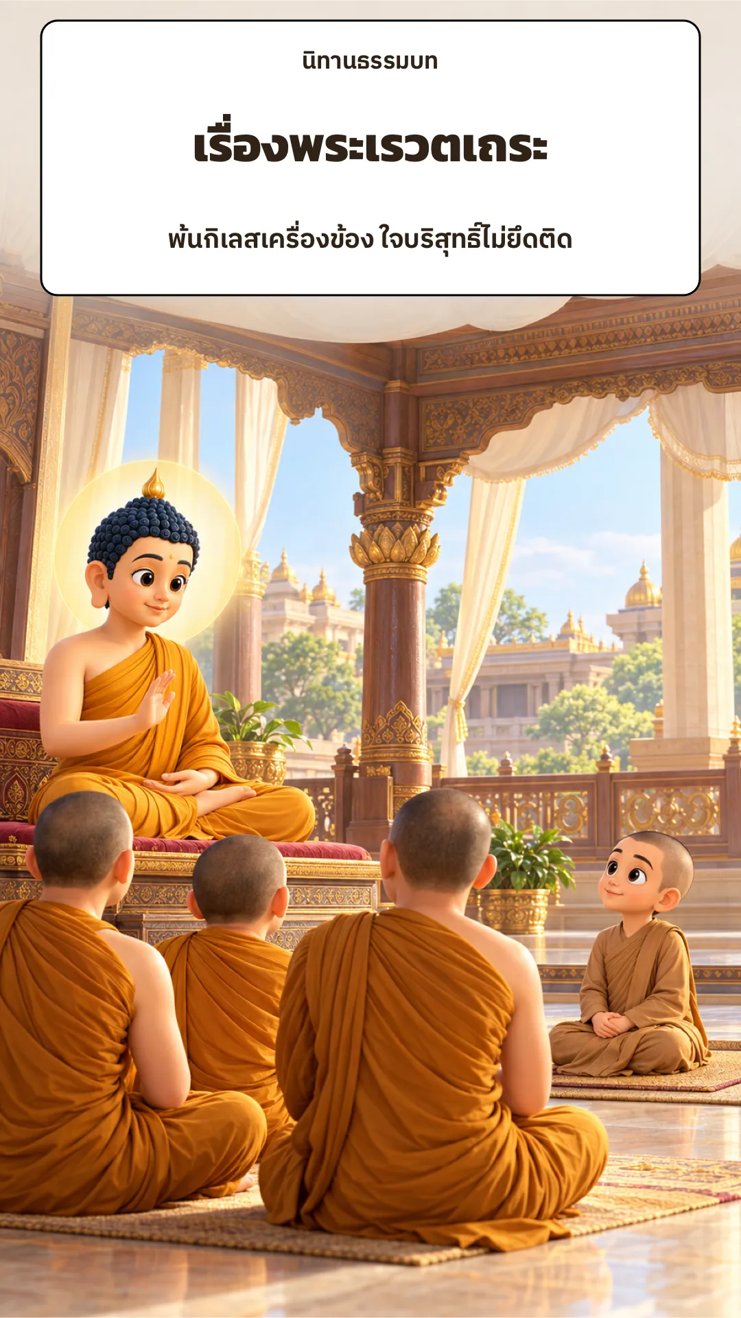ปกเรื่อง พระเรวตเถระ