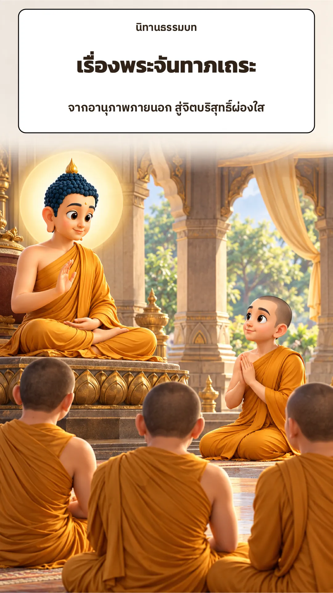 ปกเรื่อง พระจันทาภเถระ