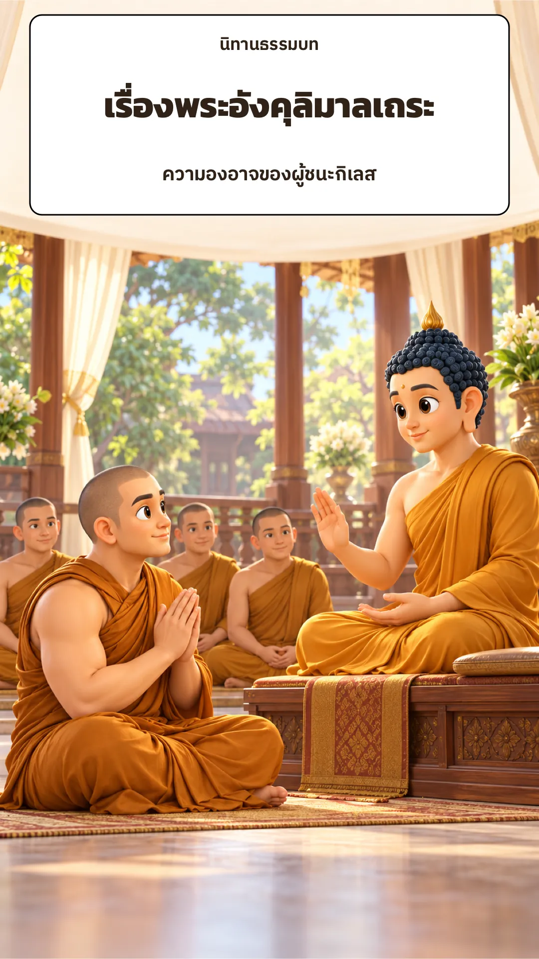 ปกเรื่อง พระอังคุลิมาลเถระ