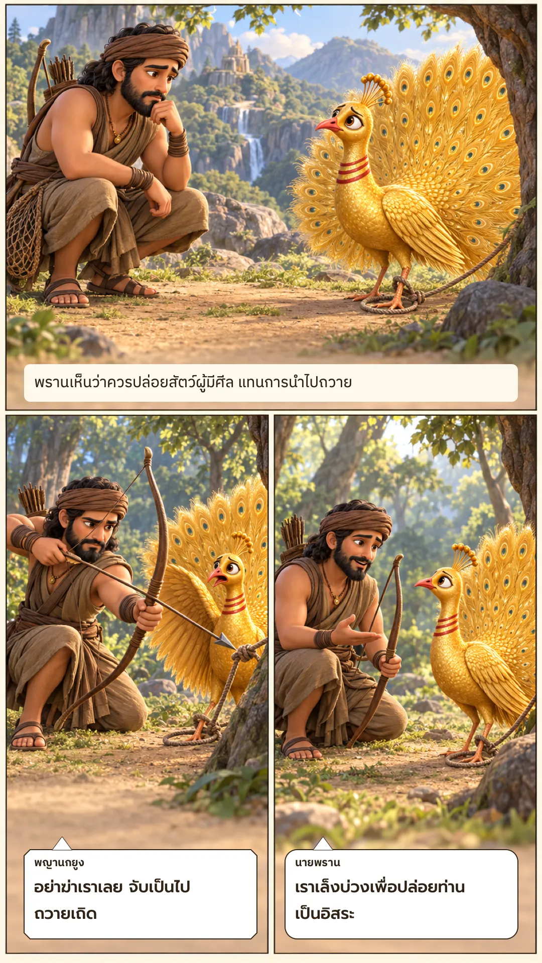 มหาโมรชาดก หน้า 8
