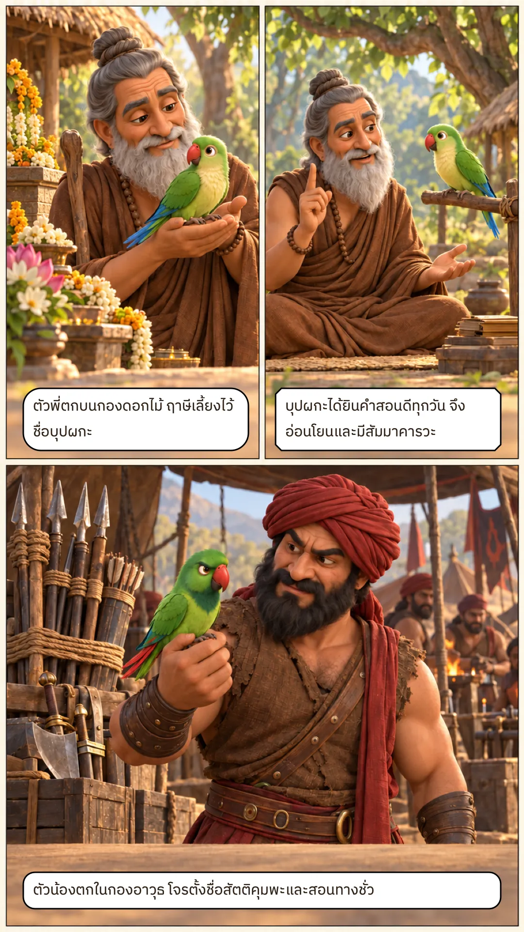 สัตติคุมพะชาดก หน้า 2