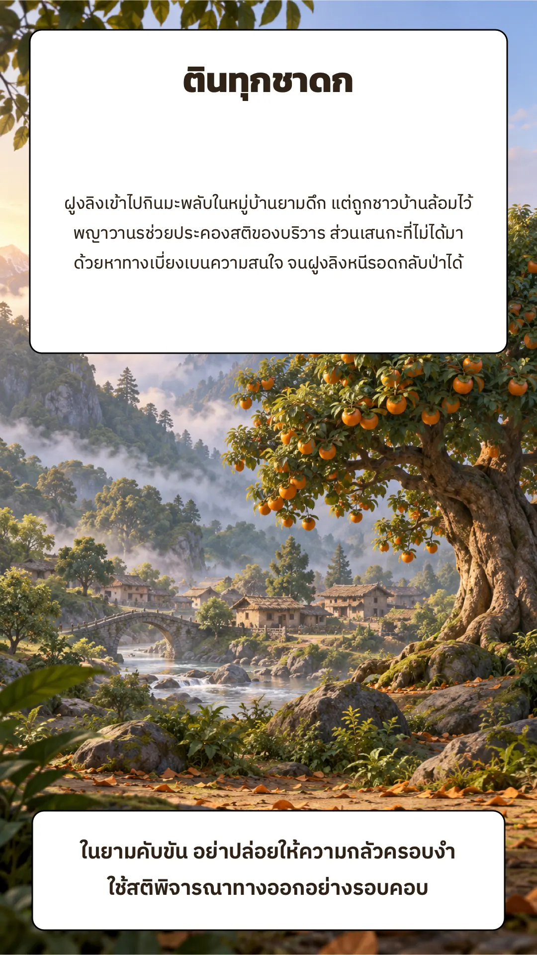 ตินทุกชาดก ปกหลัง