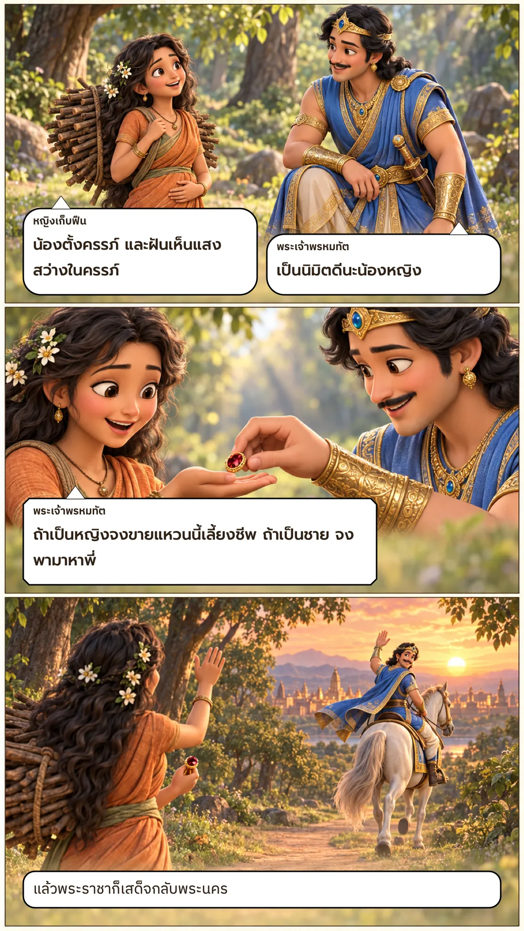 กัฏฐหาริชาดก หน้า 8