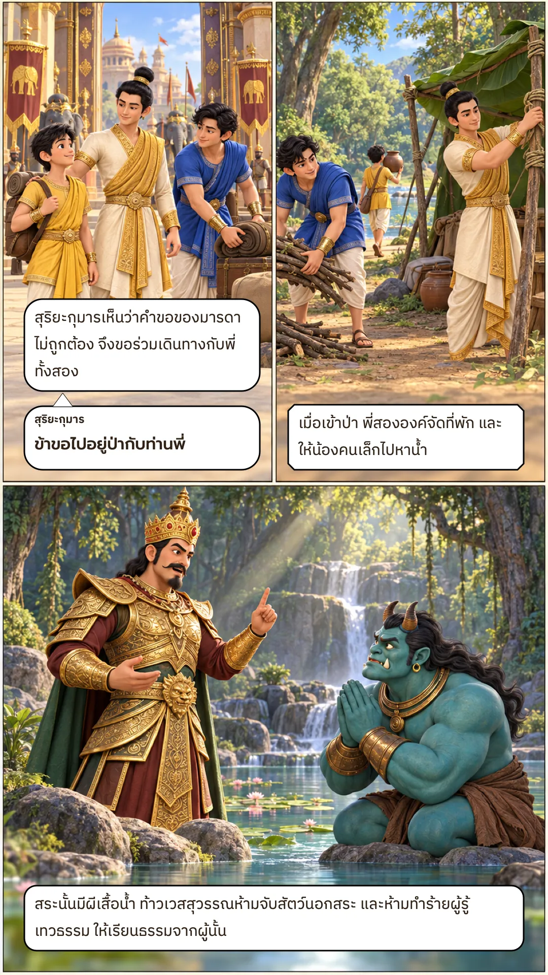 เทวธรรมชาดก หน้า 3