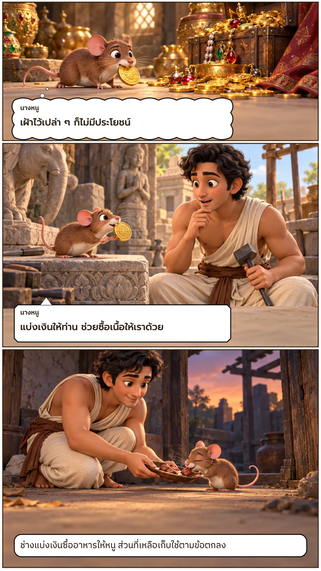 พัพพุชาดก ตอนที่ 2 หน้า 3