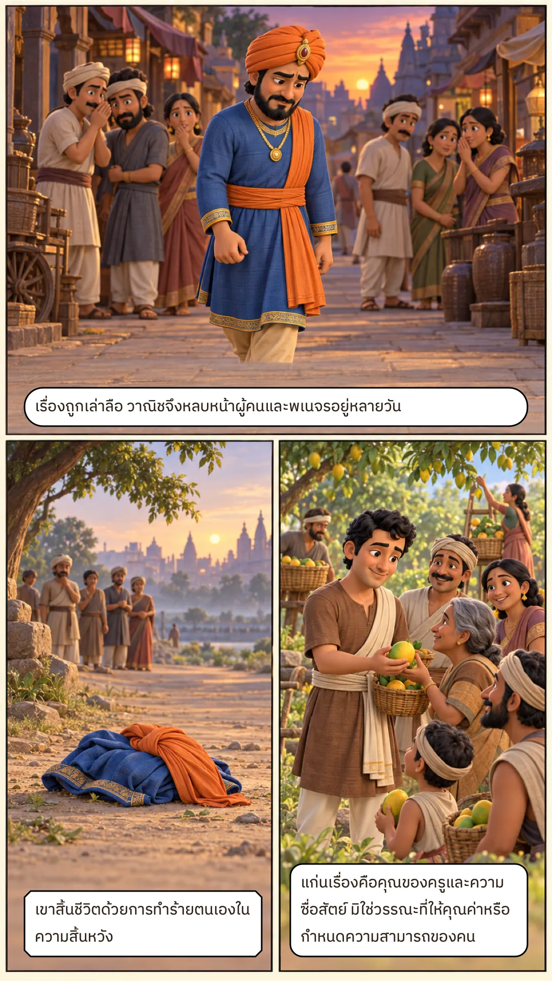 อกตัญญุตาชาดก หน้า 7