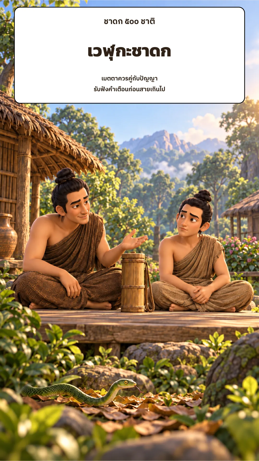 ปกเรื่อง เวฬุกะชาดก