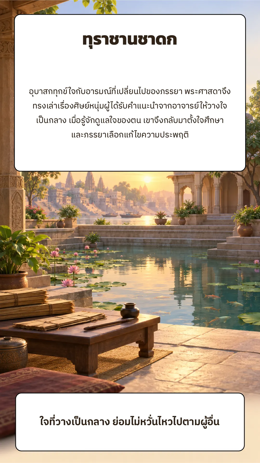 ทุราชานชาดก ปกหลัง