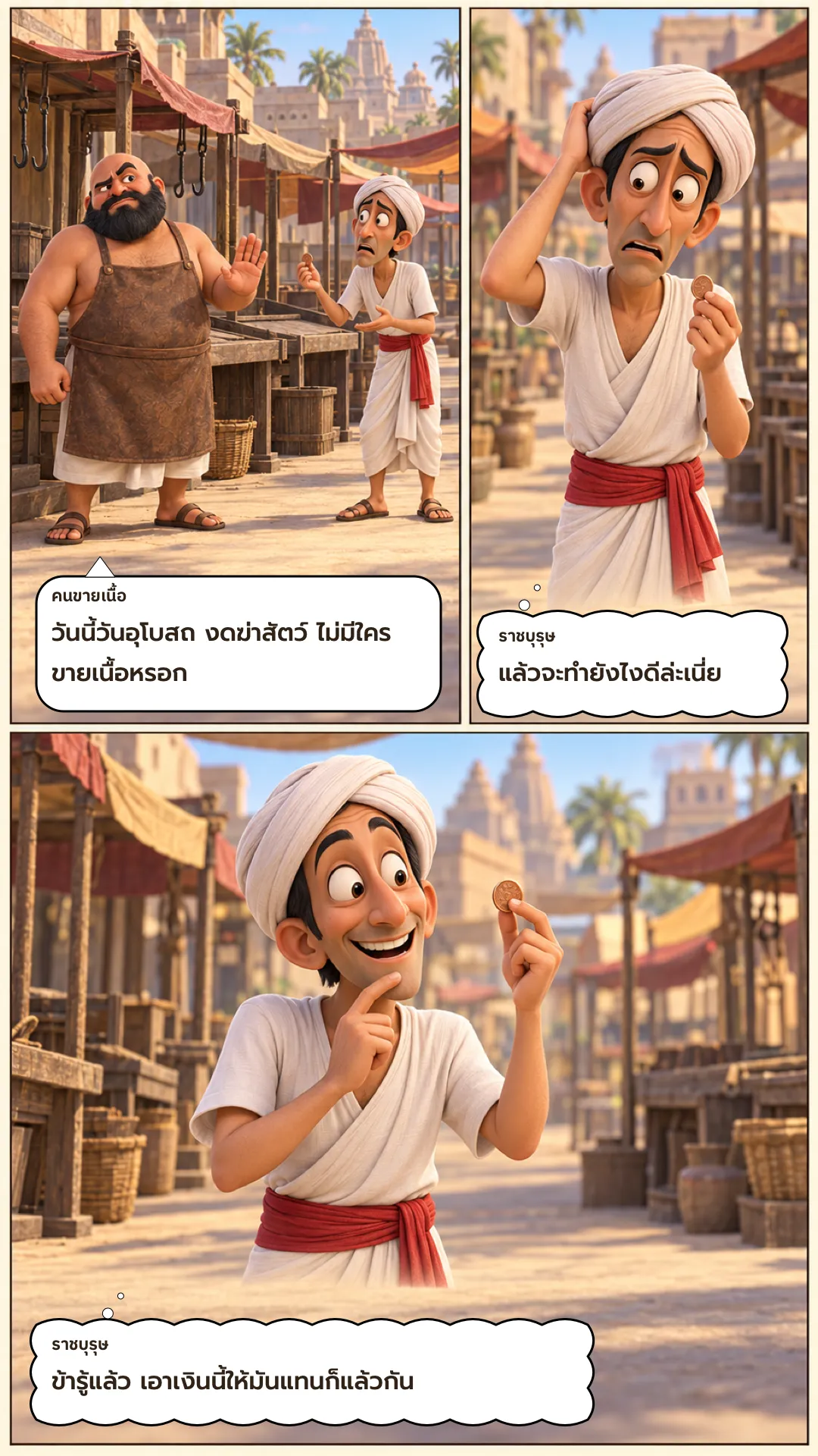 กกัณฏกชาดก หน้า 5