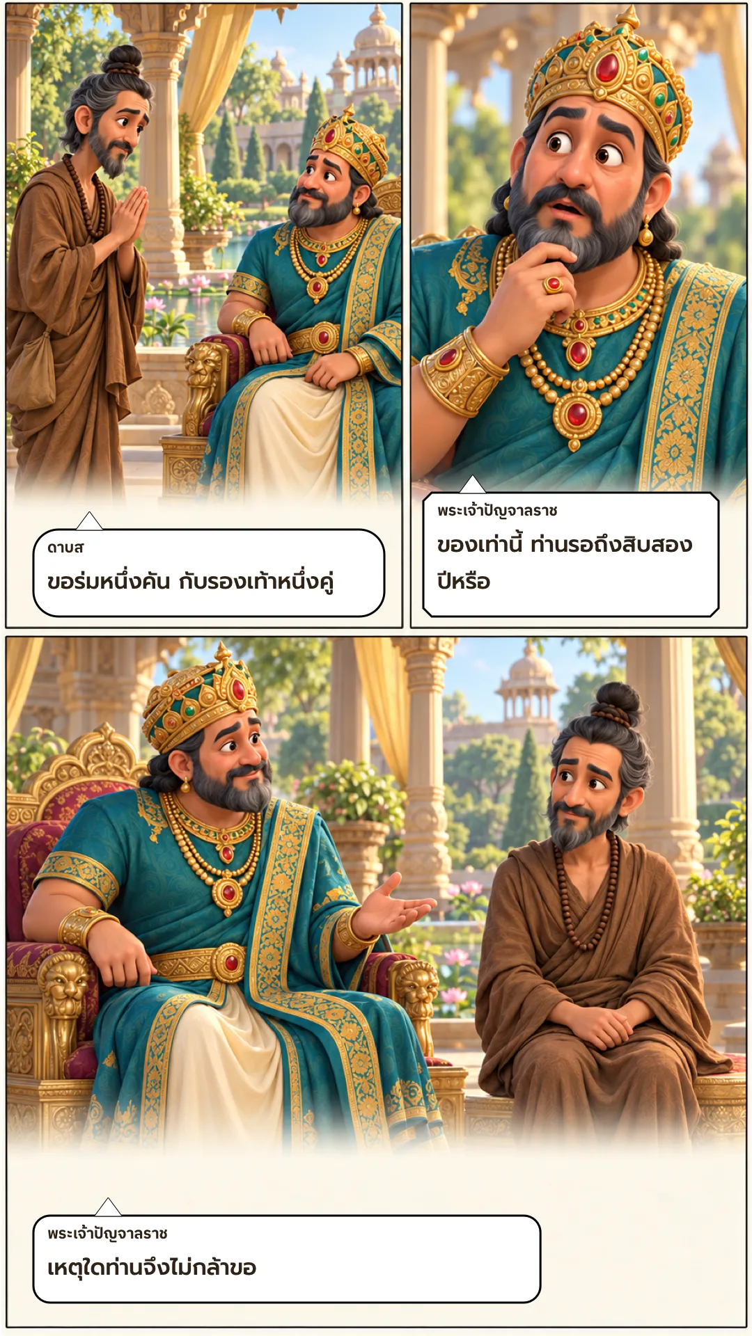 พรหมทัตตชาดก หน้า 8