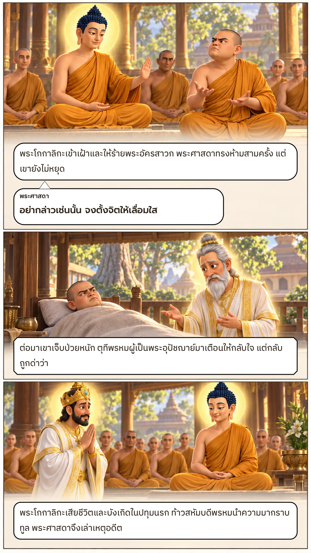 โกกาลิกชาดก หน้า 3