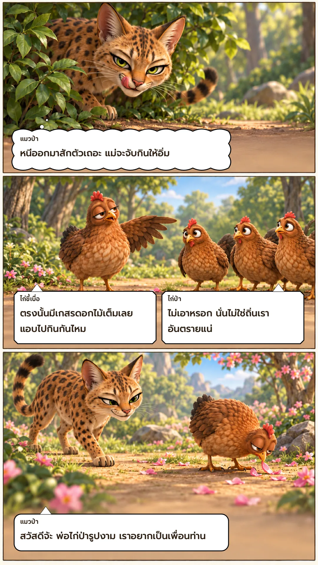 กุกกุฏชาดก หน้า 3