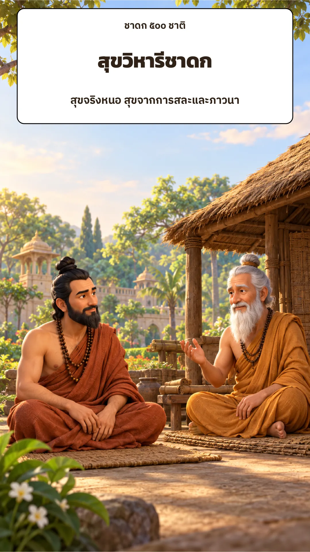 ปกเรื่อง สุขวิหารีชาดก