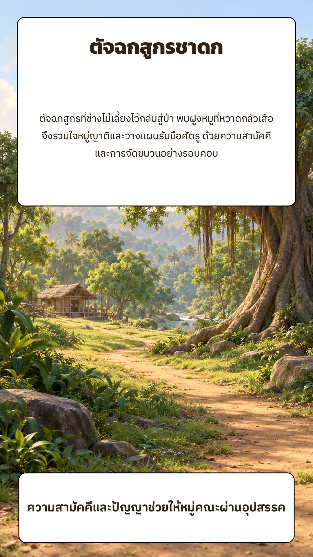 ตัจฉกสูกรชาดก ปกหลัง