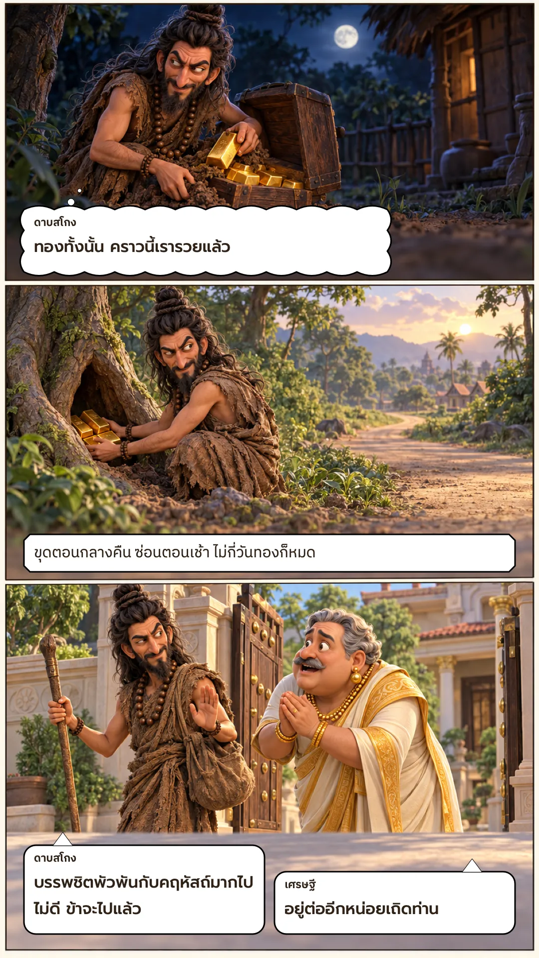 กุหกชาดก หน้า 3