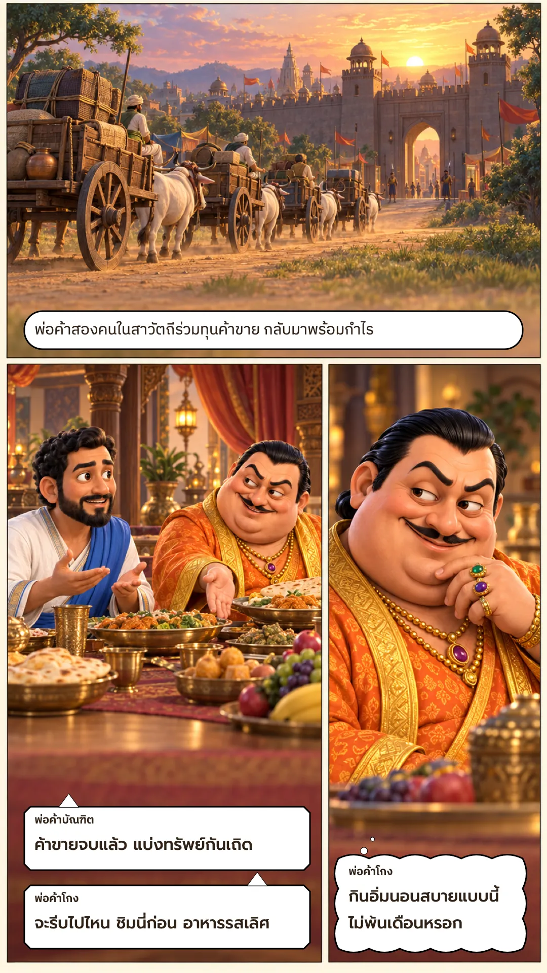 กูฏวาณิชชาดก หน้า 1