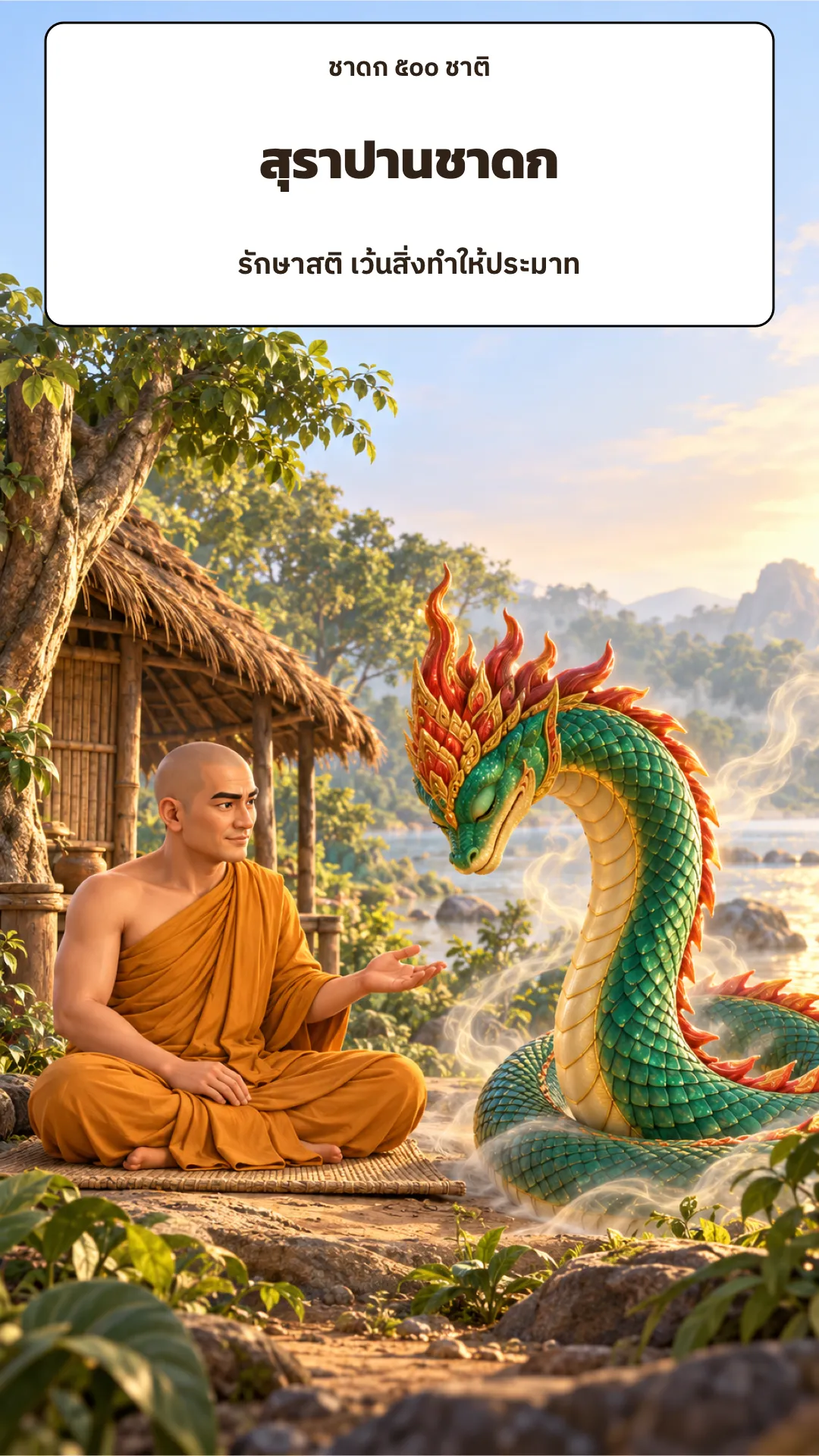 ปกเรื่อง สุราปานชาดก