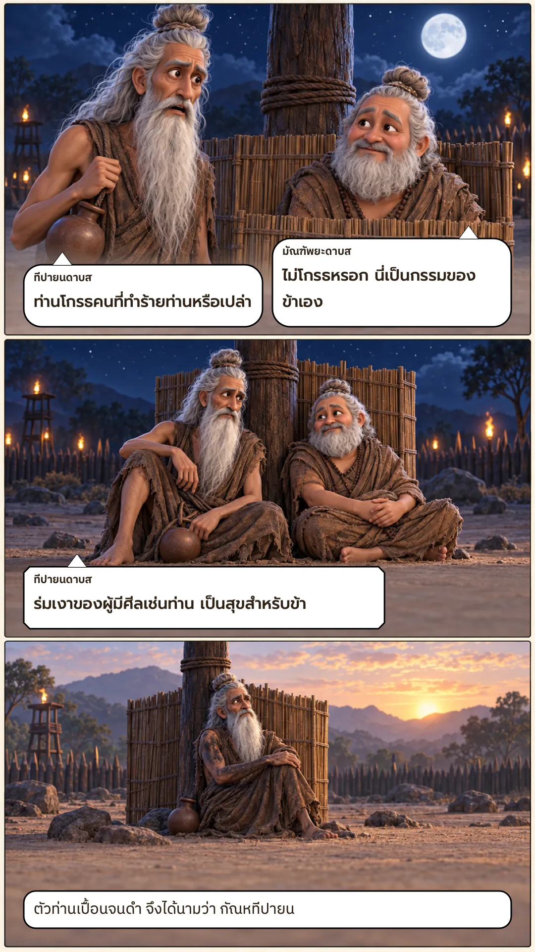 กัณหทีปายนชาดก หน้า 6
