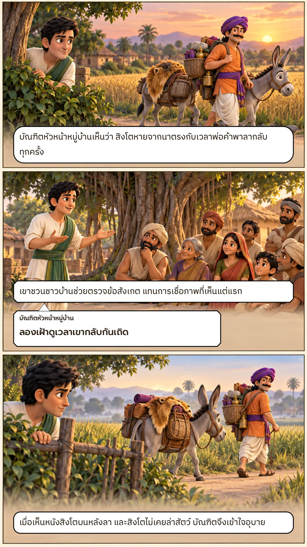 สีหจัมมชาดก หน้า 4