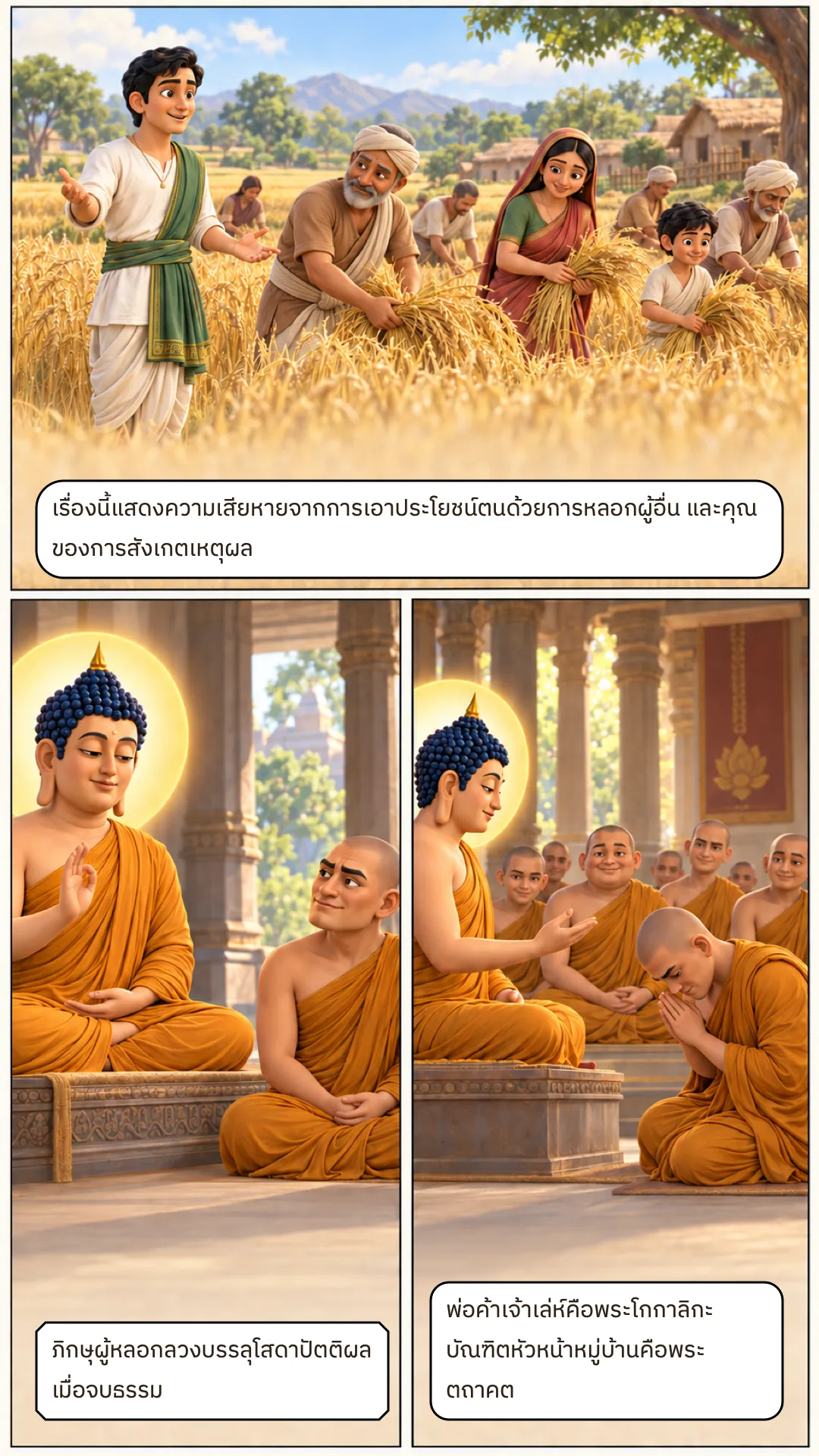 สีหจัมมชาดก หน้า 6