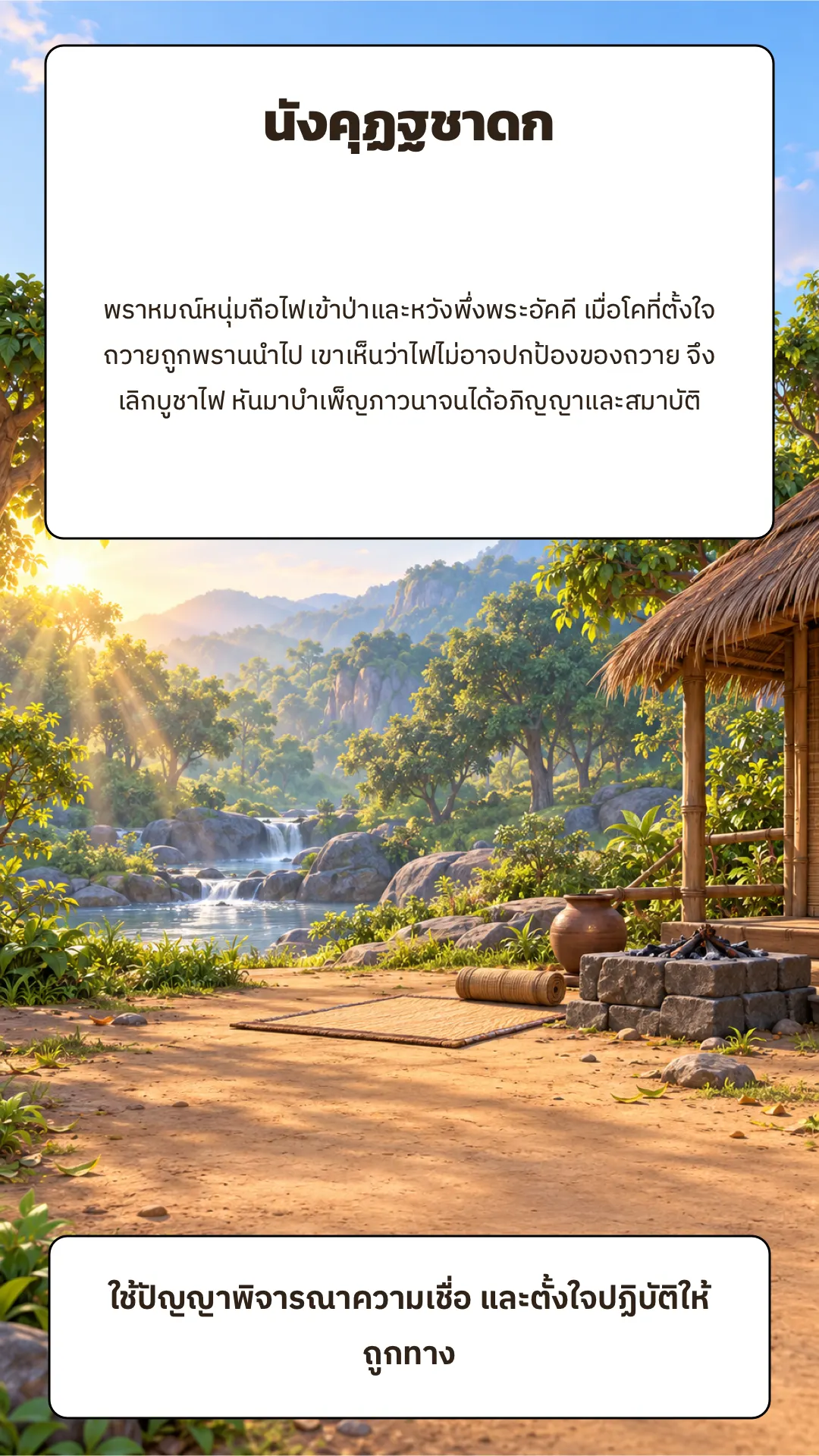 นังคุฏฐชาดก ปกหลัง