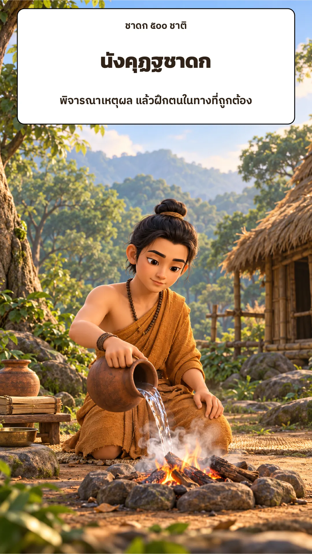 ปกเรื่อง นังคุฏฐชาดก