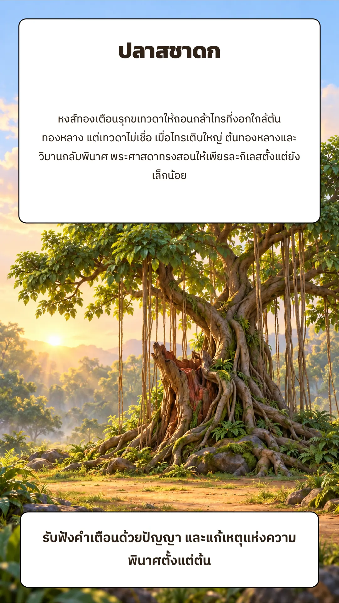ปลาสชาดก ปกหลัง
