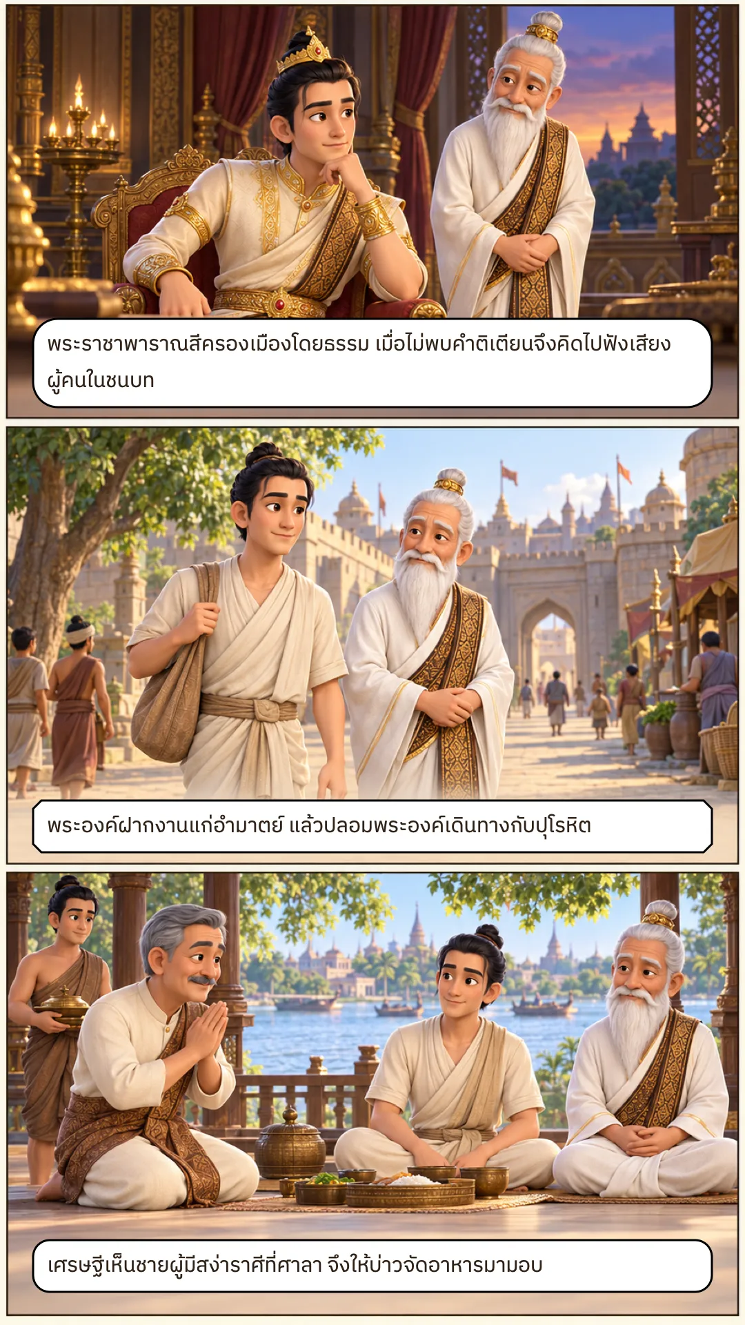 ภิกขาปรัมปรชาดก หน้า 3